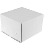 Коробка тортовая картон, 30*30*19см, дно+крышка, микс