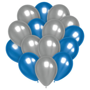 Шар воздушный М12/30см, MESHU, blue, уп.25 шт