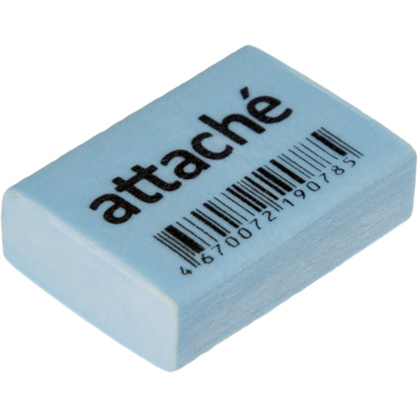 Ластик ATTACHE 26*18*8, голубой
