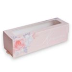 Коробка д/макарун «Красота внутри» 18 х 5,5 х 5,5 см.