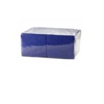 Салфетка 400л «Бигпак» 24*24 синяя /15/