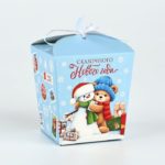 Бонбоньерка «Сказочного Нового года» , 7,5*8*7,5см