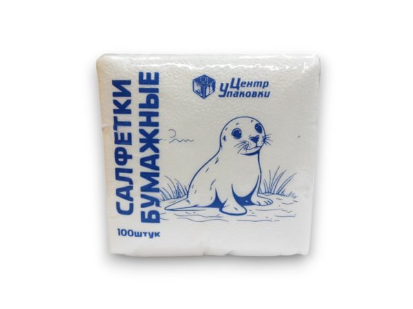 Салфетка 100л белая "ЦентрУпаковки" /24/