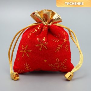Мешочек тиснение 10*12 см