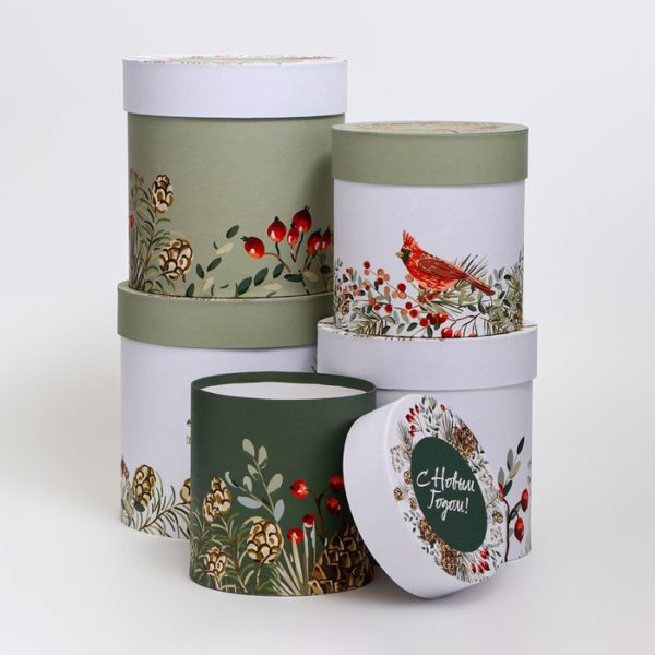 Коробка - шляпа Счастливого Нового года - 1