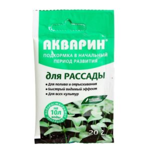 Удобрение Акварин для рассады, плодовый,универс.  20гр