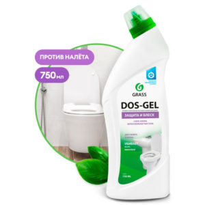 Ср-во чистящее/дезифиц. гель "DOS-GEL" 0,75л,  ГРАСС /12/