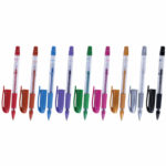 Ручка гелевая PENSAN Glitter Gel, узел 1мм, линия 0,5мм, дисплей
