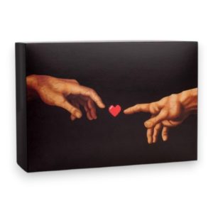 Коробка д/под складная «LOVE», 16 х 23 х 7.5 см