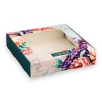 Коробочка сборная с окном 13×13×3 см