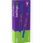 Ручка гелевая Berlingo «Tribase Gel grip» ассорти: синий,черный,красный,зеленый, 0,5мм, грип