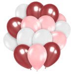 Шар воздушный М12/30см, MESHU, rose, уп.25 шт