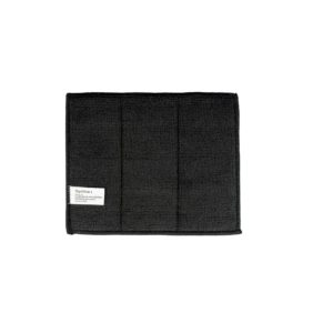 Салфетка микрофибра "Антижир" Optiline для кухни, 17*20 см, черная /1/