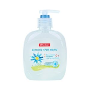 Ж/м-крем "Детское с ромашкой" OfficeClean 300мл, с дозатором, антибакт. комплекс /20/ МАРКИРОВКА